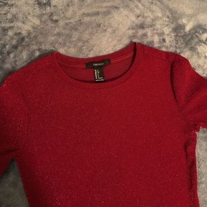 Glitter Mesh long sleeve top